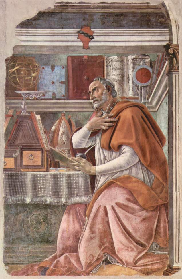 Augustine by Botticelli