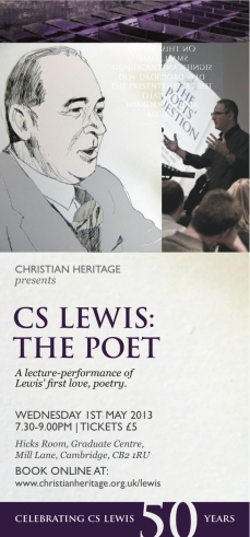 CS Lewis the Poet, in Cambridge